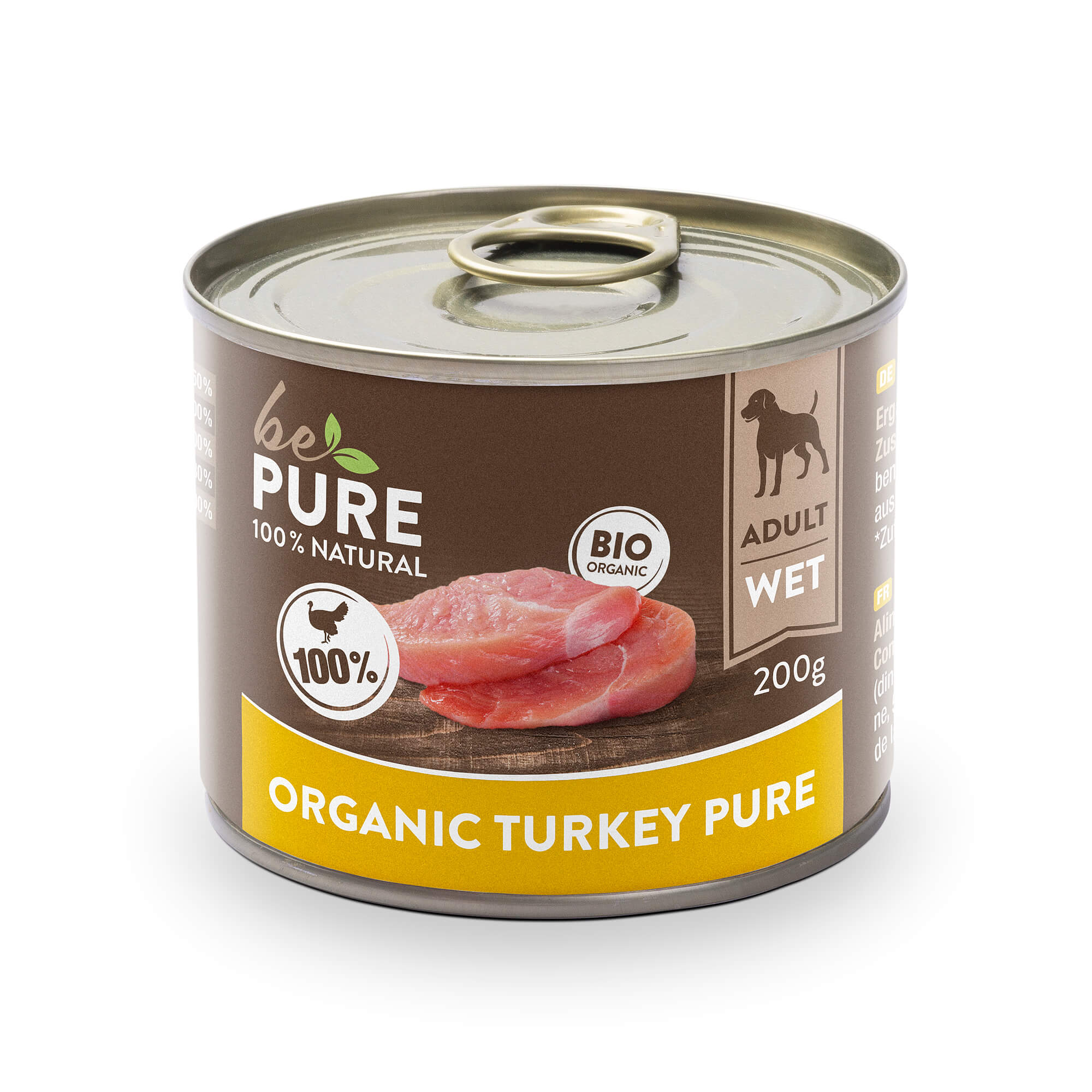 bePure Organic Turkey pure mit Bio Pute Pur (400g)