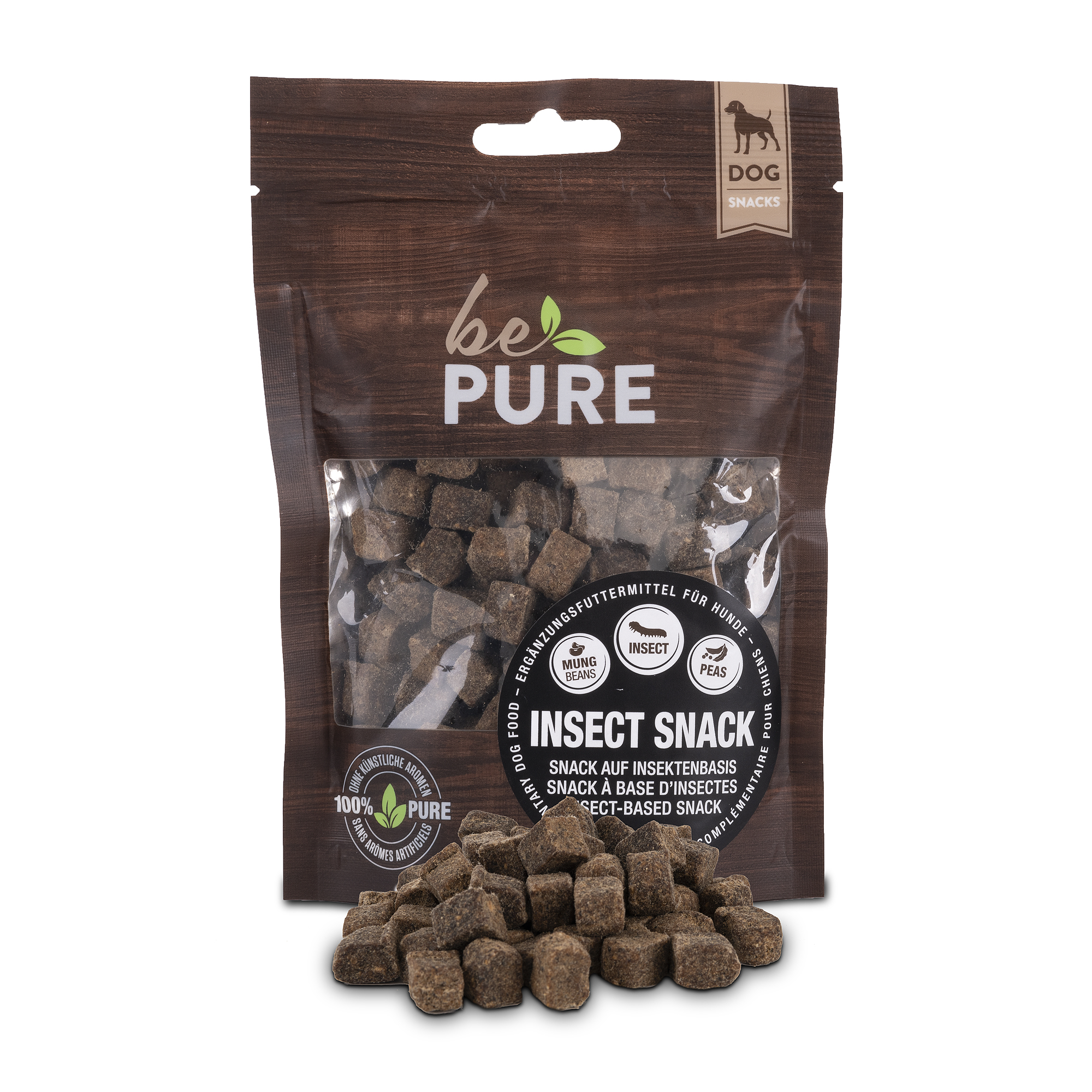 bePure Insect Snack für Hunde (100g)